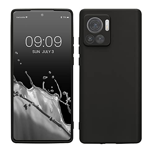 kwmobile Handyhülle kompatibel mit Motorola Edge 30 Ultra Hülle - Handy Case aus weichem Silikon in Schwarz matt kwmobile Handyhülle kompatibel mit Motorola Edge 30 Ultra Hülle - Handy Case aus weichem Silikon in Schwarz matt von kwmobile