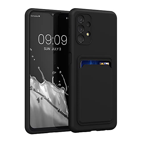 kwmobile Handyhülle kompatibel mit Samsung Galaxy A13 4G Hülle - Handy Cover mit Fach für Karten - in Schwarz kwmobile Handyhülle kompatibel mit Samsung Galaxy A13 4G Hülle - Handy Cover mit Fach für Karten - in Schwarz von kwmobile