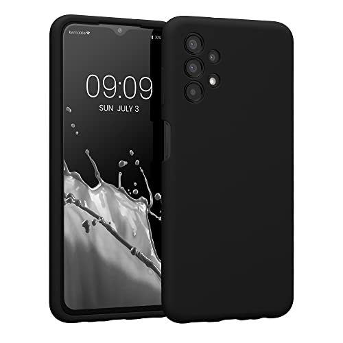 kwmobile Handyhülle kompatibel mit Samsung Galaxy A13 4G Hülle - gummierte Handy Case aus Silikon in Schwarz kwmobile Handyhülle kompatibel mit Samsung Galaxy A13 4G Hülle - gummierte Handy Case aus Silikon in Schwarz von kwmobile
