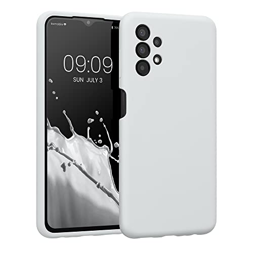 kwmobile Handyhülle kompatibel mit Samsung Galaxy A13 4G Hülle - gummierte Handy Case aus Silikon in Weiß matt kwmobile Handyhülle kompatibel mit Samsung Galaxy A13 4G Hülle - gummierte Handy Case aus Silikon in Weiß matt von kwmobile