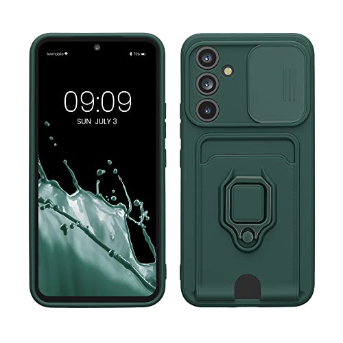 kwmobile Handyhülle kompatibel mit Samsung Galaxy A54 5G - Softcase mit Kameraschutz - Kartenfach - Moosgrün kwmobile Handyhülle kompatibel mit Samsung Galaxy A54 5G - Softcase mit Kameraschutz - Kartenfach - Moosgrün von kwmobile