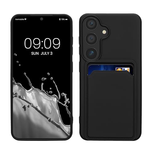 kwmobile Handyhülle kompatibel mit Samsung Galaxy S24 Hülle - Handy Cover mit Fach für Karten - in Schwarz kwmobile Handyhülle kompatibel mit Samsung Galaxy S24 Hülle - Handy Cover mit Fach für Karten - in Schwarz von kwmobile