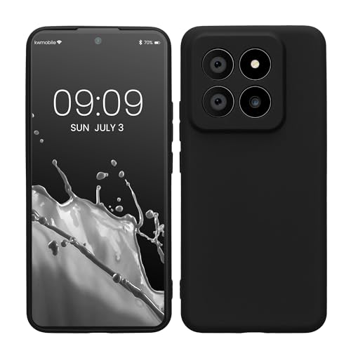 kwmobile Handyhülle kompatibel mit Xiaomi 14 Pro 5G Hülle - Handy Case aus weichem Silikon in Schwarz matt kwmobile Handyhülle kompatibel mit Xiaomi 14 Pro 5G Hülle - Handy Case aus weichem Silikon in Schwarz matt von kwmobile