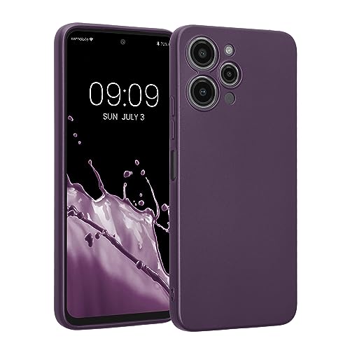 kwmobile Handyhülle kompatibel mit Xiaomi Redmi 12 Hülle - weiche Silikon Case metallisch schimmernd in Metallic Brombeere kwmobile Handyhülle kompatibel mit Xiaomi Redmi 12 Hülle - weiche Silikon Case metallisch schimmernd in Metallic Brombeere von kwmobile