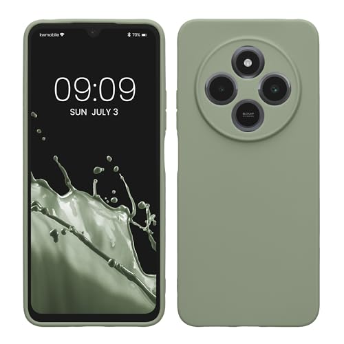 kwmobile Handyhülle kompatibel mit Xiaomi Redmi 14C / Poco C75 Hülle - Handy Case aus weichem Silikon in Graugrün kwmobile Handyhülle kompatibel mit Xiaomi Redmi 14C / Poco C75 Hülle - Handy Case aus weichem Silikon in Graugrün von kwmobile