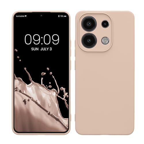 kwmobile Handyhülle kompatibel mit Xiaomi Redmi Note 13 4G Hülle - Handy Case aus weichem Silikon in Coconut Swirl kwmobile Handyhülle kompatibel mit Xiaomi Redmi Note 13 4G Hülle - Handy Case aus weichem Silikon in Coconut Swirl von kwmobile