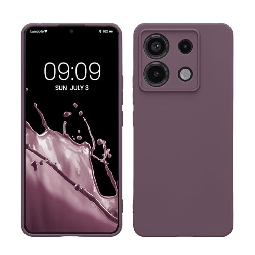kwmobile Handyhülle kompatibel mit Xiaomi Redmi Note 13 Pro 5G / Poco X6 5G Hülle - Handy Case aus weichem Silikon in Helle Iris kwmobile Handyhülle kompatibel mit Xiaomi Redmi Note 13 Pro 5G / Poco X6 5G Hülle - Handy Case aus weichem Silikon in Helle Iris von kwmobile