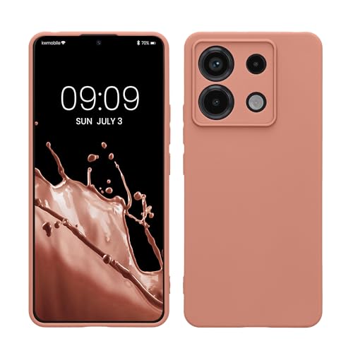 kwmobile Handyhülle kompatibel mit Xiaomi Redmi Note 13 Pro 5G / Poco X6 5G Hülle - Handy Case aus weichem Silikon in Winter Rose kwmobile Handyhülle kompatibel mit Xiaomi Redmi Note 13 Pro 5G / Poco X6 5G Hülle - Handy Case aus weichem Silikon in Winter Rose von kwmobile