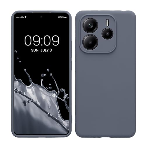 kwmobile Handyhülle kompatibel mit Xiaomi Redmi Note 14 5G Hülle - Handy Case aus weichem Silikon in Blaugrau kwmobile Handyhülle kompatibel mit Xiaomi Redmi Note 14 5G Hülle - Handy Case aus weichem Silikon in Blaugrau von kwmobile