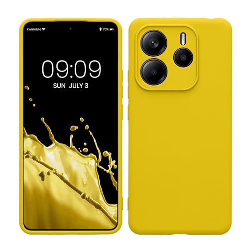 kwmobile Handyhülle kompatibel mit Xiaomi Redmi Note 14 5G Hülle - Handy Case aus weichem Silikon in Strahlend Gelb kwmobile Handyhülle kompatibel mit Xiaomi Redmi Note 14 5G Hülle - Handy Case aus weichem Silikon in Strahlend Gelb von kwmobile