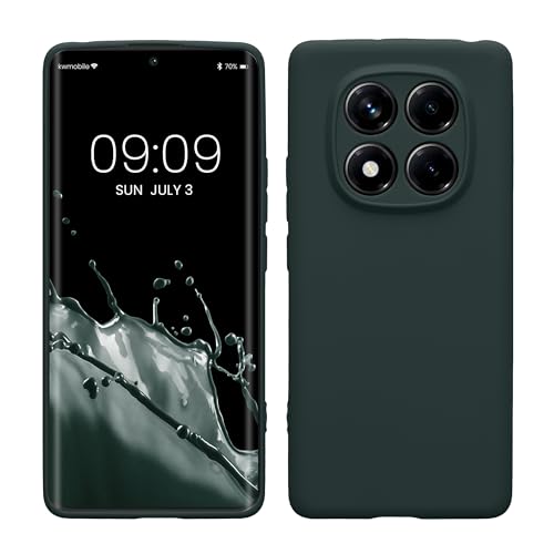 kwmobile Handyhülle kompatibel mit Xiaomi Redmi Note 14 Pro 4G Hülle - Handy Case aus weichem Silikon in Moosgrün kwmobile Handyhülle kompatibel mit Xiaomi Redmi Note 14 Pro 4G Hülle - Handy Case aus weichem Silikon in Moosgrün von kwmobile