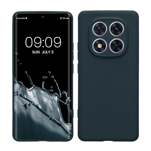 kwmobile Handyhülle kompatibel mit Xiaomi Redmi Note 14 Pro 5G / Poco X7 Hülle - Handy Case aus weichem Silikon in Dunkler Schiefer kwmobile Handyhülle kompatibel mit Xiaomi Redmi Note 14 Pro 5G / Poco X7 Hülle - Handy Case aus weichem Silikon in Dunkler Schiefer von kwmobile