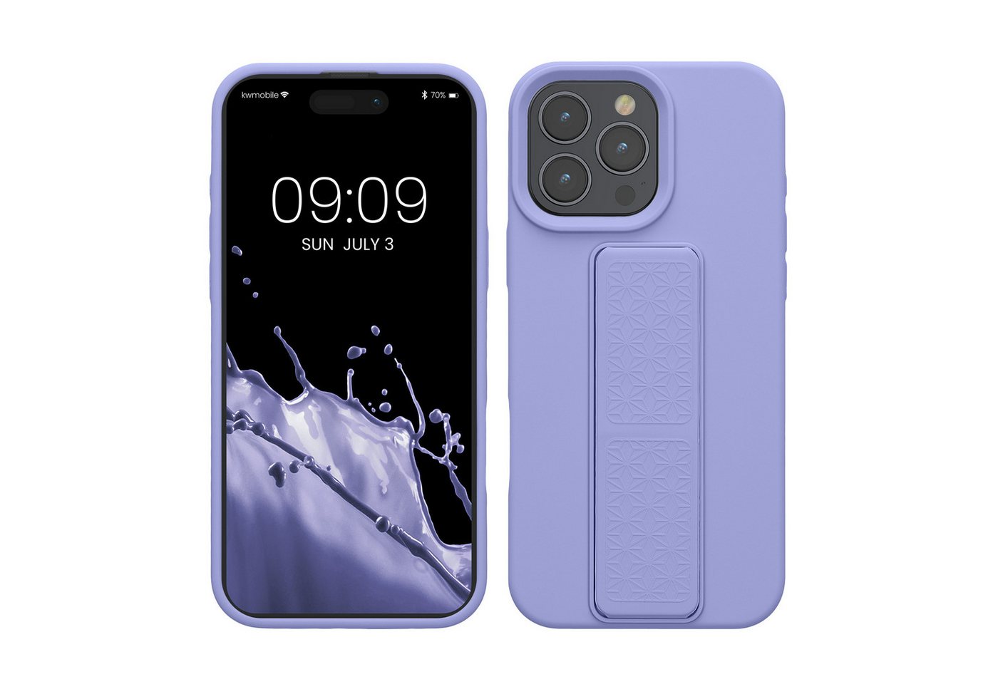 kwmobile Handyhülle kwmobile Handyhülle für Apple iPhone 16 Pro Max, Hülle mit Fingerhalter und Standfunktion - Silikon Case Handy Cover kwmobile Handyhülle kwmobile Handyhülle für Apple iPhone 16 Pro Max, Hülle mit Fingerhalter und Standfunktion - Silikon Case Handy Cover von kwmobile