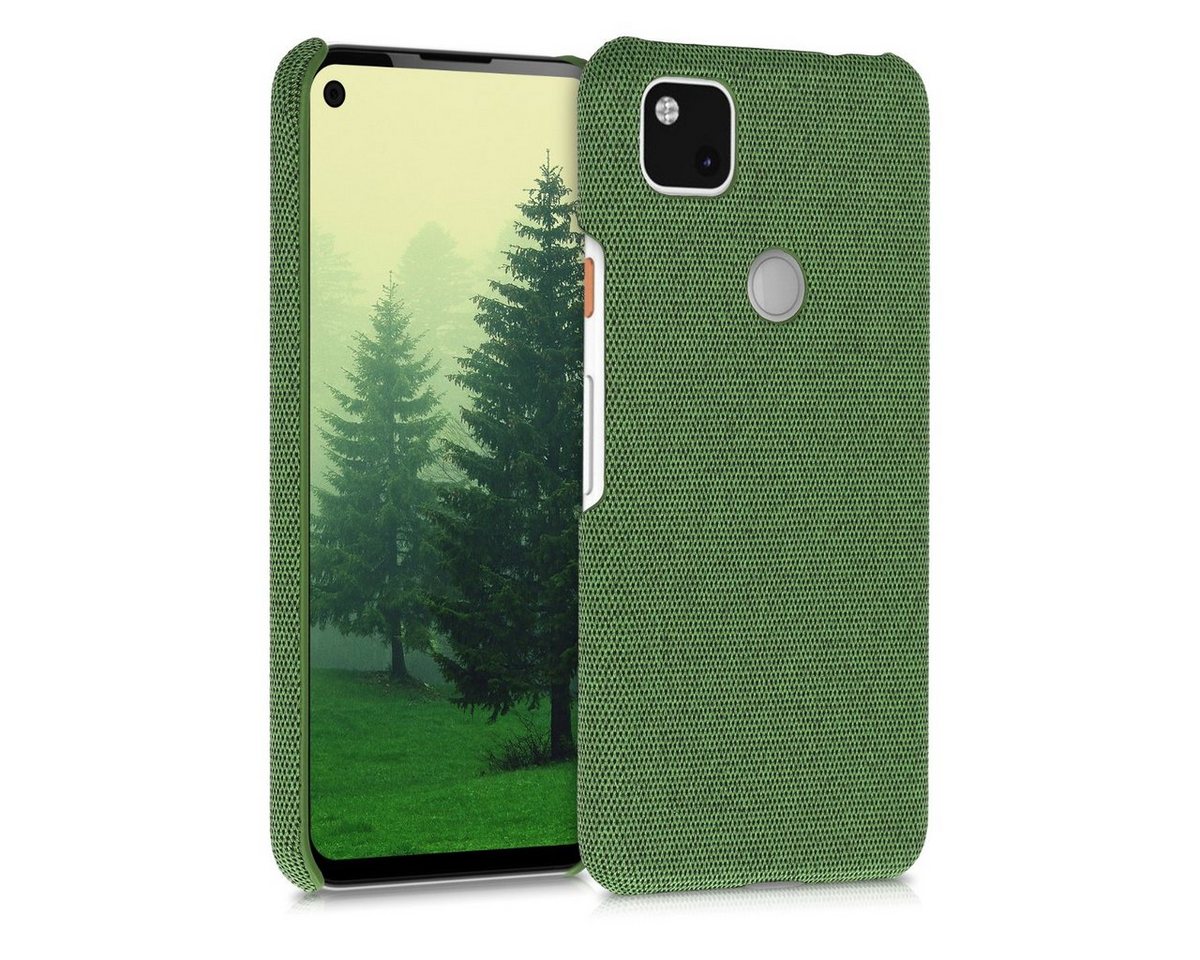 kwmobile Handyhülle kwmobile Schutzhülle kompatibel mit Google Pixel 4a - Hülle - Stoff, Hülle für Google Pixel 4a - Stoff Cover Case im Design kwmobile Handyhülle kwmobile Schutzhülle kompatibel mit Google Pixel 4a - Hülle - Stoff, Hülle für Google Pixel 4a - Stoff Cover Case im Design von kwmobile