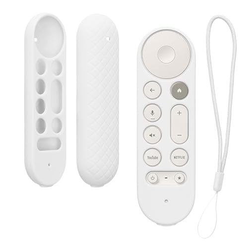 kwmobile Hülle Fernbedienung kompatibel mit Google TV Streamer 4K Hülle - Silikon Case für TV Zubehör in Weiß kwmobile Hülle Fernbedienung kompatibel mit Google TV Streamer 4K Hülle - Silikon Case für TV Zubehör in Weiß von kwmobile
