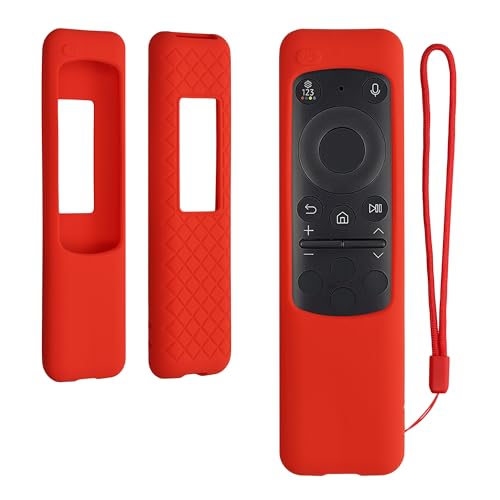 kwmobile Hülle Fernbedienung kompatibel mit Samsung BN59-01432A / BN59-01432J / TM2360e Hülle - Silikon Case für TV Zubehör in Rot kwmobile Hülle Fernbedienung kompatibel mit Samsung BN59-01432A / BN59-01432J / TM2360e Hülle - Silikon Case für TV Zubehör in Rot von kwmobile