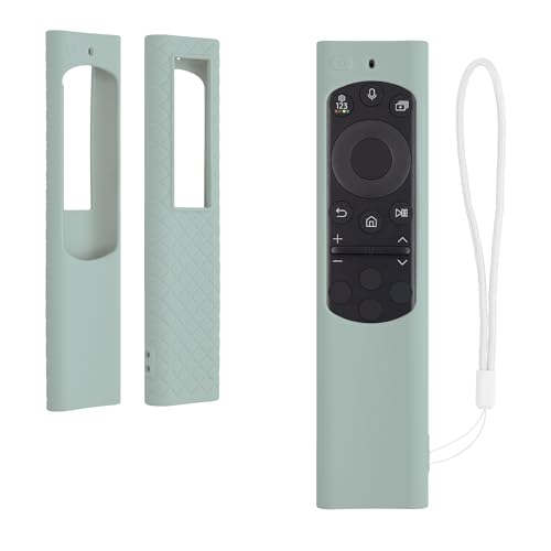 kwmobile Hülle Fernbedienung kompatibel mit Samsung Smart TV TM2280e BN59-01385 / BN59-01386 / BN59-01391A Hülle - Silikon Case für TV Zubehör in Pastellgrün kwmobile Hülle Fernbedienung kompatibel mit Samsung Smart TV TM2280e BN59-01385 / BN59-01386 / BN59-01391A Hülle - Silikon Case für TV Zubehör in Pastellgrün von kwmobile