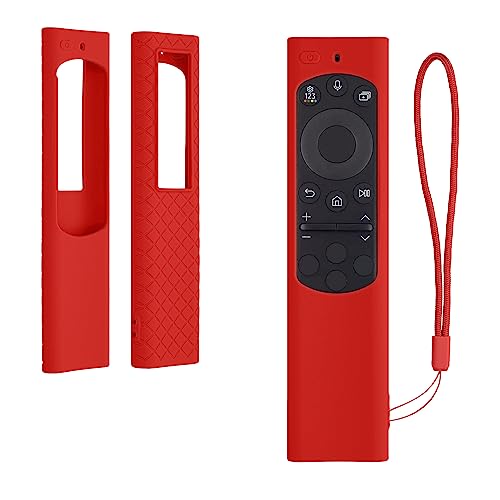 kwmobile Hülle Fernbedienung kompatibel mit Samsung Smart TV TM2280e BN59-01385 / BN59-01386 / BN59-01391A Hülle - Silikon Case für TV Zubehör in Rot kwmobile Hülle Fernbedienung kompatibel mit Samsung Smart TV TM2280e BN59-01385 / BN59-01386 / BN59-01391A Hülle - Silikon Case für TV Zubehör in Rot von kwmobile