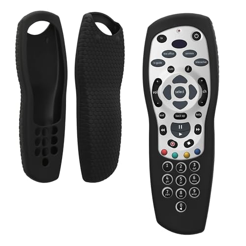 kwmobile Hülle Fernbedienung kompatibel mit Sky Plus HD/Sky+ HD Hülle - Silikon Case für TV Zubehör in Schwarz kwmobile Hülle Fernbedienung kompatibel mit Sky Plus HD/Sky+ HD Hülle - Silikon Case für TV Zubehör in Schwarz von kwmobile