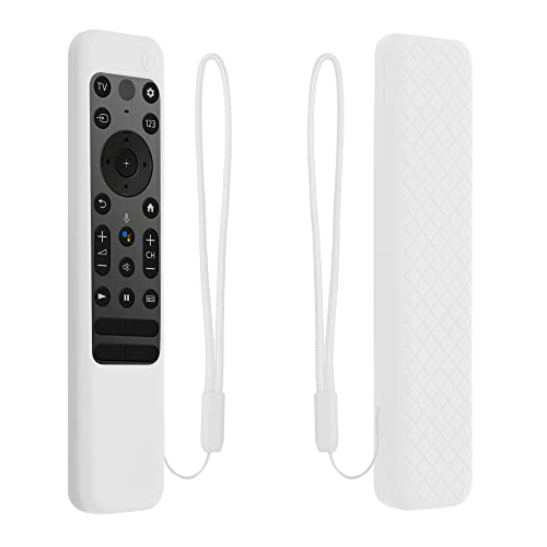 kwmobile Hülle Fernbedienung kompatibel mit Sony RMF TX800U XR-A80K XR-X90K Hülle - Silikon Case für TV Zubehör in Weiß kwmobile Hülle Fernbedienung kompatibel mit Sony RMF TX800U XR-A80K XR-X90K Hülle - Silikon Case für TV Zubehör in Weiß von kwmobile