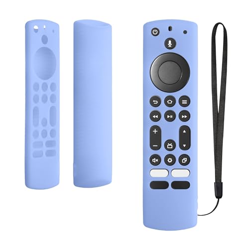 kwmobile Hülle Fernbedienung kompatibel mit Toshiba and Insignia NS-RCFNA-21, CT-RC1US-21, CT95018 / Fire TV Hülle - Silikon Case für TV Zubehör in Hellblau kwmobile Hülle Fernbedienung kompatibel mit Toshiba and Insignia NS-RCFNA-21, CT-RC1US-21, CT95018 / Fire TV Hülle - Silikon Case für TV Zubehör in Hellblau von kwmobile