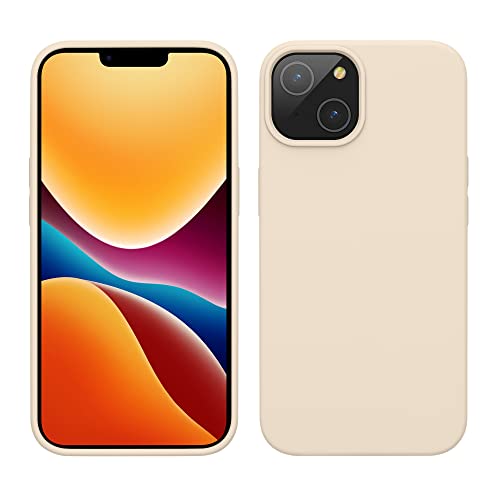 kwmobile Handyhülle für iPhone 14 Hülle, für iPhone 14 Case - Hülle Silikon - kabelloses Laden - Creme kwmobile Handyhülle für iPhone 14 Hülle, für iPhone 14 Case - Hülle Silikon - kabelloses Laden - Creme von kwmobile