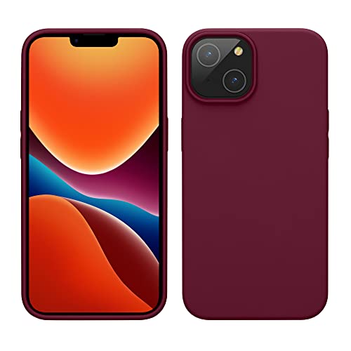 kwmobile Handyhülle für iPhone 14 Hülle, für iPhone 14 Case - Hülle Silikon - kabelloses Laden - Rhabarber Rot kwmobile Handyhülle für iPhone 14 Hülle, für iPhone 14 Case - Hülle Silikon - kabelloses Laden - Rhabarber Rot von kwmobile