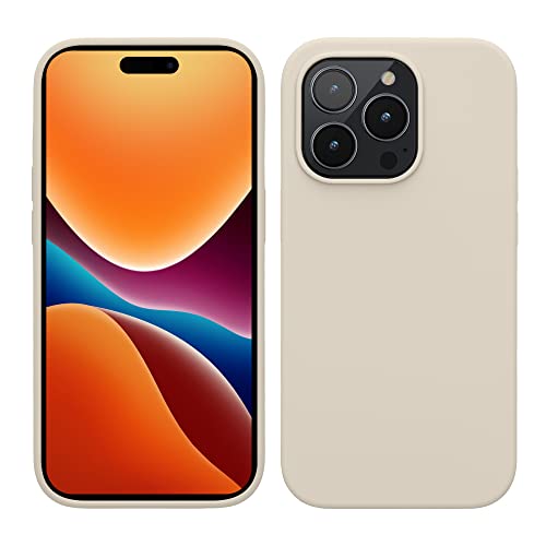 kwmobile Handyhülle für iPhone 14 Pro Hülle, für iPhone 14 Pro Case - Hülle Silikon - kabelloses Laden - Creme kwmobile Handyhülle für iPhone 14 Pro Hülle, für iPhone 14 Pro Case - Hülle Silikon - kabelloses Laden - Creme von kwmobile