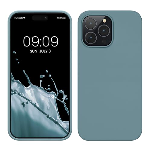 kwmobile Handyhülle für iPhone 14 Pro Max Hülle, für iPhone 14 Pro Max Case - Hülle Silikon - kabelloses Laden - Antique Stone kwmobile Handyhülle für iPhone 14 Pro Max Hülle, für iPhone 14 Pro Max Case - Hülle Silikon - kabelloses Laden - Antique Stone von kwmobile