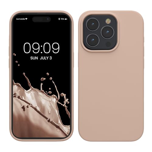 kwmobile Handyhülle für iPhone 15 Pro Max Hülle, für iPhone 15 Pro Max Case - Hülle Silikon - kabelloses Laden - Altrosa kwmobile Handyhülle für iPhone 15 Pro Max Hülle, für iPhone 15 Pro Max Case - Hülle Silikon - kabelloses Laden - Altrosa von kwmobile