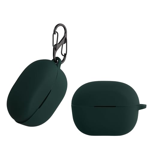 kwmobile Hülle kompatibel mit Anker Soundcore P3i Hülle - Kopfhörer Case - TPU Silikon Cover - Schutzhülle in Dunkelgrün von kwmobile