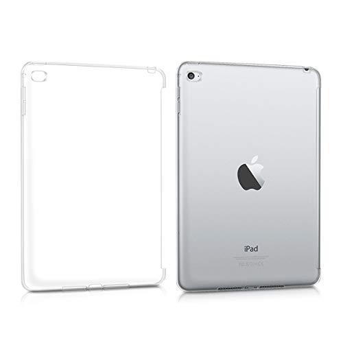 kwmobile Hülle kompatibel mit Apple iPad Mini 4 - Tablet Cover - Tab Case Silikon Schutzhülle in Transparent von kwmobile