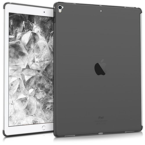 kwmobile Hülle kompatibel mit Apple iPad Pro 12,9" (2015/2017) - Tablet Cover - Tab Case Silikon Schutzhülle in Schwarz von kwmobile