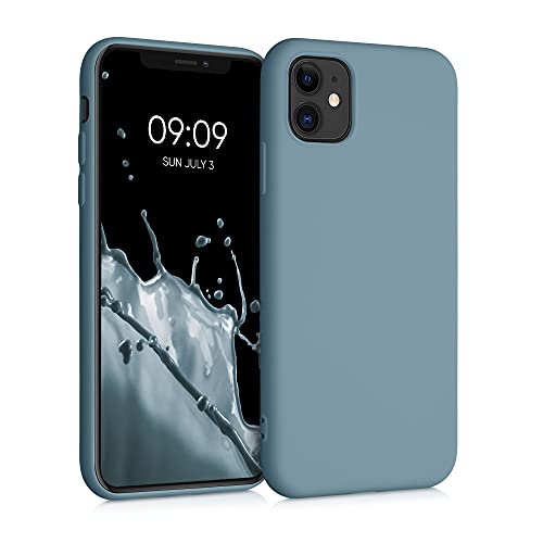 kwmobile Hülle kompatibel mit Apple iPhone 11 Hülle - gummierte TPU Silikon Handyhülle - Schutzhülle für kabelloses Laden - Case in Antique Stone kwmobile Hülle kompatibel mit Apple iPhone 11 Hülle - gummierte TPU Silikon Handyhülle - Schutzhülle für kabelloses Laden - Case in Antique Stone von kwmobile
