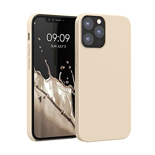 kwmobile Hülle kompatibel mit Apple iPhone 12 / iPhone 12 Pro Hülle - Silikon Handy Case - Handyhülle weiche Oberfläche - kabelloses Laden - Perlmutt kwmobile Hülle kompatibel mit Apple iPhone 12 / iPhone 12 Pro Hülle - Silikon Handy Case - Handyhülle weiche Oberfläche - kabelloses Laden - Perlmutt von kwmobile