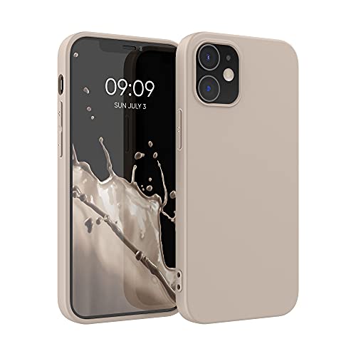 kwmobile Hülle kompatibel mit Apple iPhone 12 / iPhone 12 Pro Hülle - weiches TPU Silikon Case - Cover geeignet für kabelloses Laden - Beige matt kwmobile Hülle kompatibel mit Apple iPhone 12 / iPhone 12 Pro Hülle - weiches TPU Silikon Case - Cover geeignet für kabelloses Laden - Beige matt von kwmobile