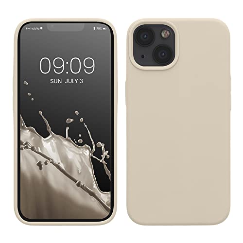 kwmobile Handyhülle für iPhone 13 Hülle, für iPhone 13 Case - Hülle Silikon - kabelloses Laden - Creme matt kwmobile Handyhülle für iPhone 13 Hülle, für iPhone 13 Case - Hülle Silikon - kabelloses Laden - Creme matt von kwmobile