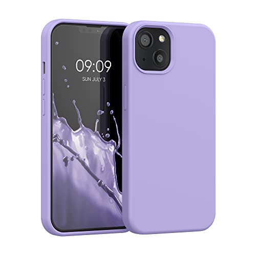 kwmobile Handyhülle für iPhone 13 Hülle, für iPhone 13 Case - Hülle Silikon - kabelloses Laden - Lavendel kwmobile Handyhülle für iPhone 13 Hülle, für iPhone 13 Case - Hülle Silikon - kabelloses Laden - Lavendel von kwmobile