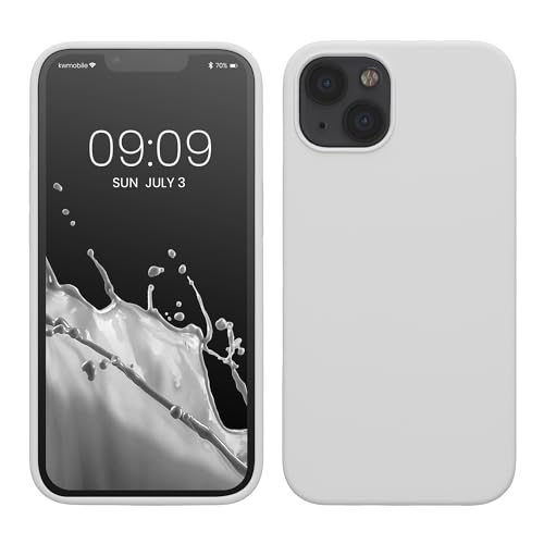 kwmobile Handyhülle für iPhone 13 Hülle, für iPhone 13 Case - Hülle Silikon - kabelloses Laden - Weiß matt kwmobile Handyhülle für iPhone 13 Hülle, für iPhone 13 Case - Hülle Silikon - kabelloses Laden - Weiß matt von kwmobile