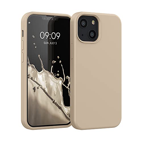 kwmobile Handyhülle für iPhone 13 mini Hülle, für iPhone 13 mini Case - Hülle Silikon - kabelloses Laden - Perlmutt kwmobile Handyhülle für iPhone 13 mini Hülle, für iPhone 13 mini Case - Hülle Silikon - kabelloses Laden - Perlmutt von kwmobile