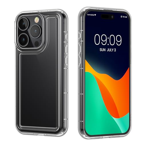 kwmobile Hülle kompatibel mit Apple iPhone 15 Pro Hülle - TPU Handyhülle mit Luftpolster Bumper - Case in Transparent kwmobile Hülle kompatibel mit Apple iPhone 15 Pro Hülle - TPU Handyhülle mit Luftpolster Bumper - Case in Transparent von kwmobile