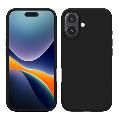 kwmobile Hülle kompatibel mit iPhone 16 Hülle - Silikon Handy Case - Handyhülle weiche Oberfläche - kabelloses Laden - Schwarz kwmobile Hülle kompatibel mit iPhone 16 Hülle - Silikon Handy Case - Handyhülle weiche Oberfläche - kabelloses Laden - Schwarz von kwmobile