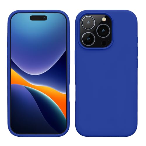 kwmobile Handyhülle für iPhone 16 Pro Hülle, für iPhone 16 Pro Case - Hülle Silikon - kabelloses Laden - Baltik Blau kwmobile Handyhülle für iPhone 16 Pro Hülle, für iPhone 16 Pro Case - Hülle Silikon - kabelloses Laden - Baltik Blau von kwmobile