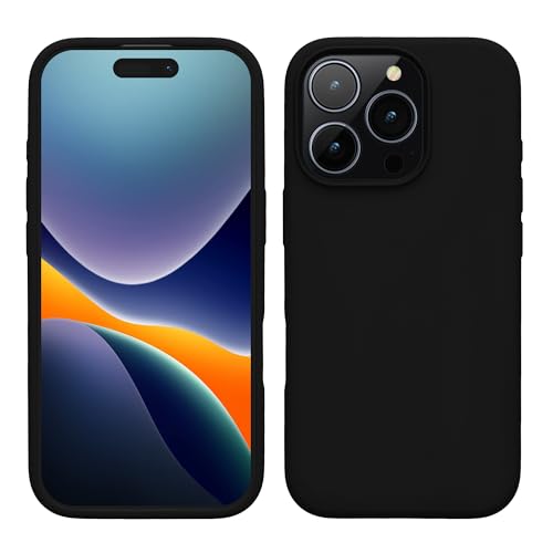 kwmobile Handyhülle für iPhone 16 Pro Hülle, für iPhone 16 Pro Case - Hülle Silikon - kabelloses Laden - Schwarz kwmobile Handyhülle für iPhone 16 Pro Hülle, für iPhone 16 Pro Case - Hülle Silikon - kabelloses Laden - Schwarz von kwmobile