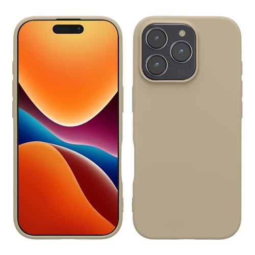 kwmobile Hülle kompatibel mit Apple iPhone 16 Pro Max Hülle - weiches TPU Silikon Case - Cover geeignet für kabelloses Laden - Creme kwmobile Hülle kompatibel mit Apple iPhone 16 Pro Max Hülle - weiches TPU Silikon Case - Cover geeignet für kabelloses Laden - Creme von kwmobile