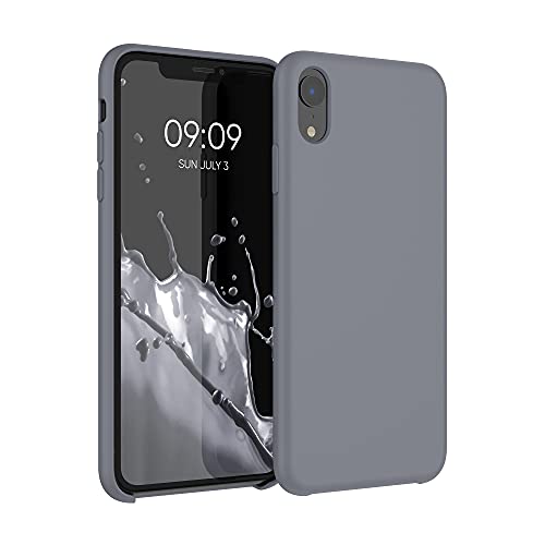 kwmobile Hülle kompatibel mit Apple iPhone XR Hülle - Silikon Handy Case - Handyhülle weiche Oberfläche - kabelloses Laden - Stone Dust kwmobile Hülle kompatibel mit Apple iPhone XR Hülle - Silikon Handy Case - Handyhülle weiche Oberfläche - kabelloses Laden - Stone Dust von kwmobile