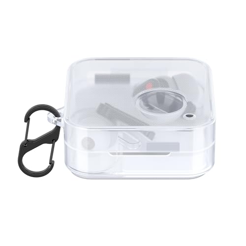 kwmobile Hülle kompatibel mit CMF by Nothing Nothing Ear 2024 Kopfhörer - Silikon Schutzhülle Etui Case Cover Schoner in Transparent von kwmobile