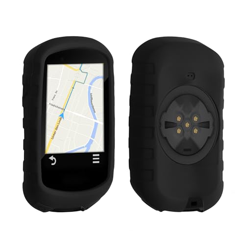kwmobile Hülle kompatibel mit Garmin Edge 830 - Silikon GPS Fahrrad Case Schutzhülle - in Schwarz von kwmobile