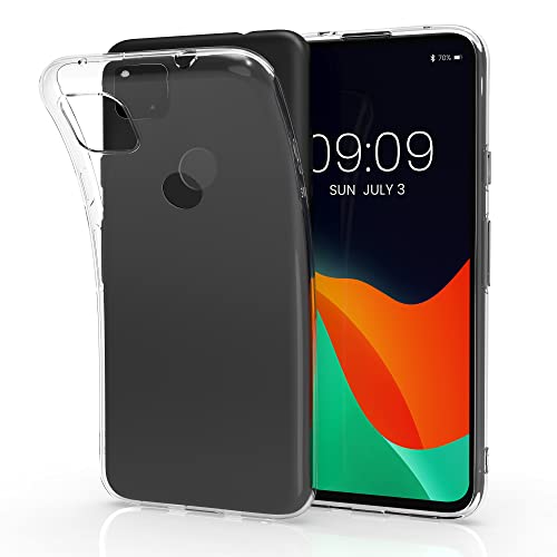 kwmobile Hülle kompatibel mit Google Pixel 4a - Silikon Handyhülle transparent - Handy Case in Transparent kwmobile Hülle kompatibel mit Google Pixel 4a - Silikon Handyhülle transparent - Handy Case in Transparent von kwmobile