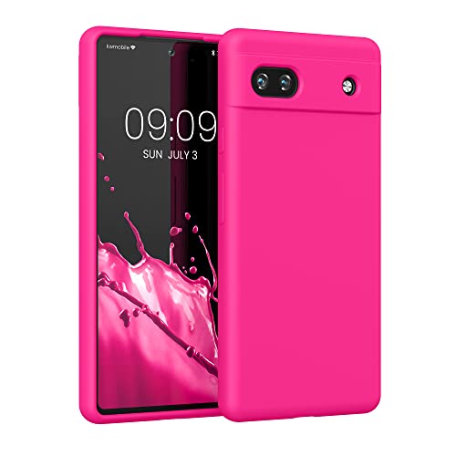kwmobile Handyhülle für Google Pixel 6a Hülle, für Pixel 6a Case - Hülle Silikon - kabelloses Laden - Neon Pink kwmobile Handyhülle für Google Pixel 6a Hülle, für Pixel 6a Case - Hülle Silikon - kabelloses Laden - Neon Pink von kwmobile